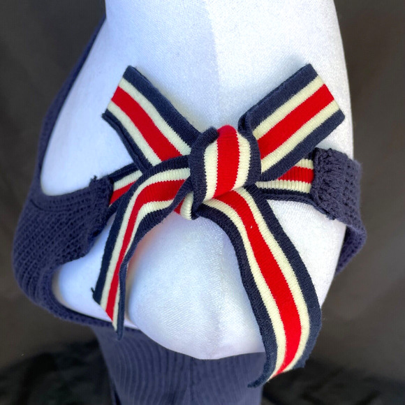 6ixty 8ight Women's Patriotic Swim Cover Up Dress Red White Blue Size Small Yarn - Picture 10 of 14